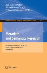 Metadata and Semantics Research