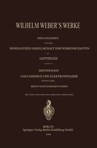Wilhelm Weber’s Werke