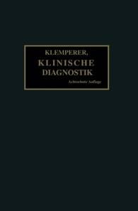 Grundriss der Klinischen Diagnostik
