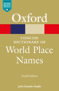 Concise Dictionary of World Place-Names