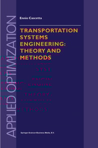 Transportation Systems Engineering