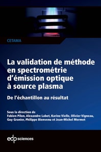 La validation de méthode en spectrométrie d’émission optique à source plasma