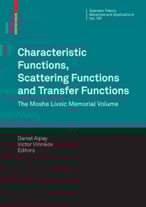 Characteristic Functions, Scattering Functions and Transfer Functions