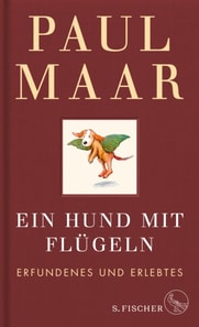 Ein Hund mit Flügeln