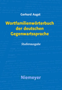 Wortfamilienwörterbuch der deutschen Gegenwartssprache