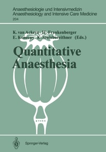 Quantitative Anaesthesia