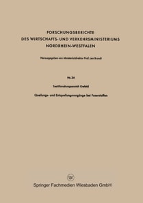 Quellungs- und Entquellungsvorgänge bei Faserstoffen