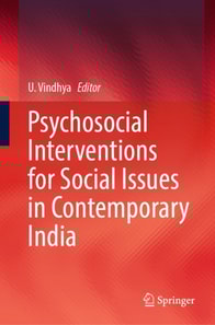 Psychosocial Interventions for Social Issues in Contemporary India