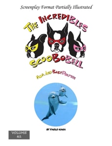 Incredibles Scoobobell  Mom and Baby Dolphin