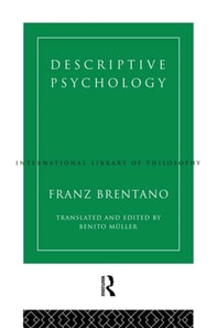 Descriptive Psychology