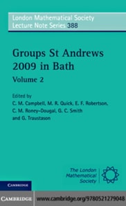 Groups St Andrews 2009 in Bath: Volume 2