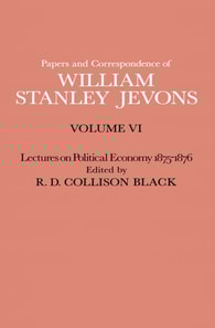 Papers and Correspondence of William Stanley Jevons