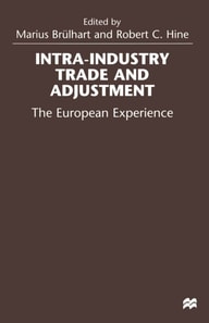 Intra-Industry Trade and Adjustment