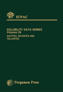 Sulfites, Selenites & Tellurites