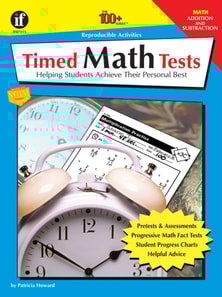 Timed Math Tests, Addition and Subtraction, Grades 2 - 5