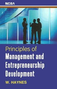 Principles of Management and Entrepreneurship Development