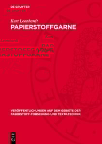 Papierstoffgarne
