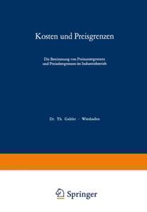 Kosten und Preisgrenzen