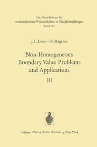 Non-Homogeneous Boundary Value Problems and Applications