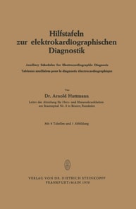 Hilfstafeln zur elektrokardiographischen Diagnostik