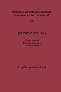 Strategy for R&D: Studies in the Microeconomics of Development