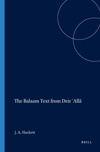 Balaam Text from Deir `Alla