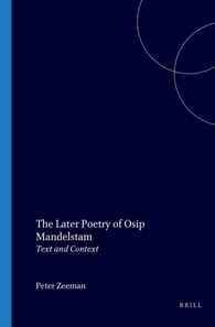 Later Poetry of Osip Mandelstam