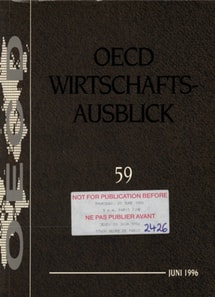 OECD Wirtschaftsausblick, Ausgabe 1996/1