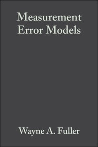 Measurement Error Models