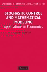 Stochastic Control and Mathematical Modeling