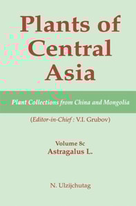 Plants of Central Asia - Plant Collection from China and Mongolia, Vol. 8c