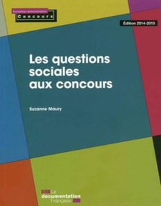 Les questions sociales aux concours