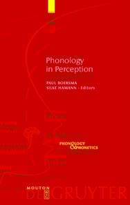 Phonology in Perception