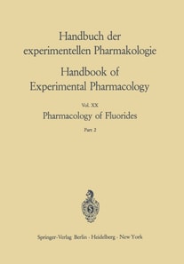 Pharmacology of Fluorides