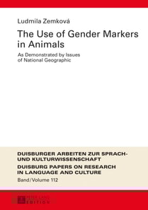 Use of Gender Markers in Animals