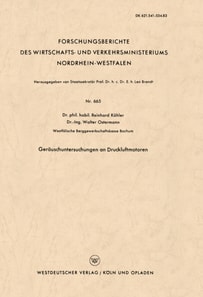 Geräuschuntersuchungen an Druckluftmotoren