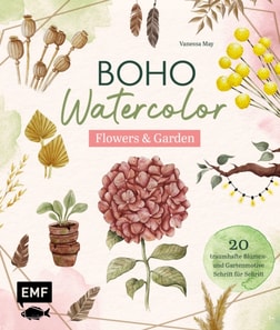Boho Watercolor – Flowers & Garden