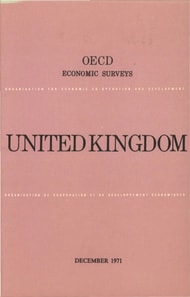 OECD Economic Surveys: United Kingdom 1971