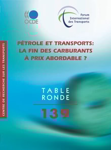 Tables rondes FIT Petrole et transports La fin des carburants a prix abordable ?