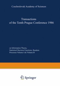 Transactions of the Tenth Prague Conference on Information Theory, Statistical Decision Functions, Random Processes