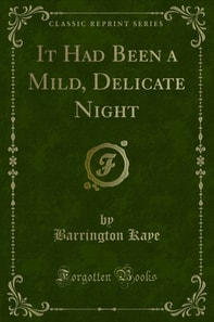 It Had Been a Mild, Delicate Night