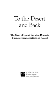 To the Desert and Back