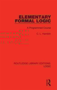 Elementary Formal Logic