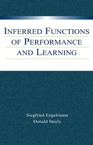 Inferred Functions of Performance and Learning