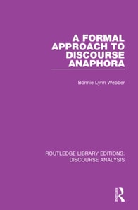 Formal Approach to Discourse Anaphora