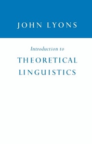 Introduction to Theoretical Linguistics