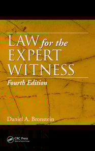 Law for the Expert Witness