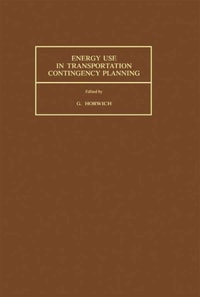 Energy Use in Transportation Contingency Planning