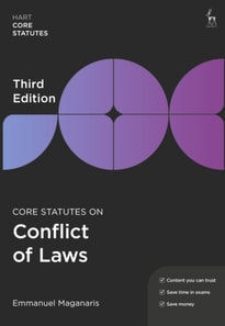Core Statutes on Conflict of Laws