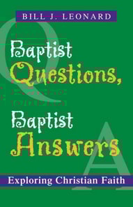 Baptist Questions, Baptist Answers